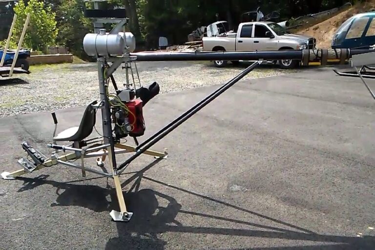 Simple Helicopter StepbyStep Build Tutorial Home Built Helicopter