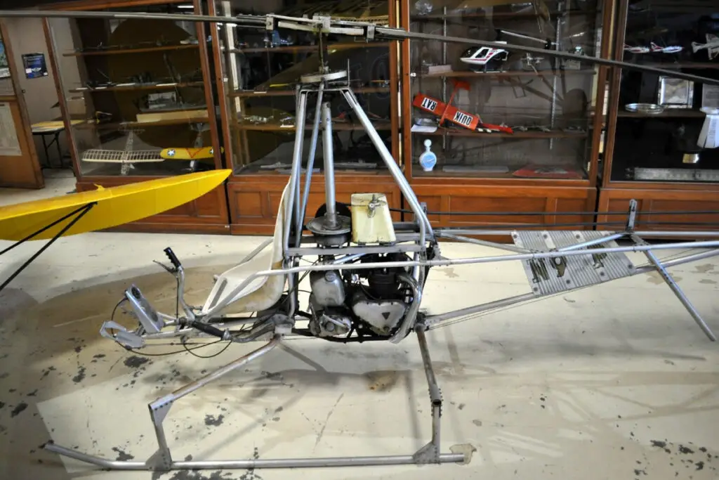Homemade Helicopter Engine