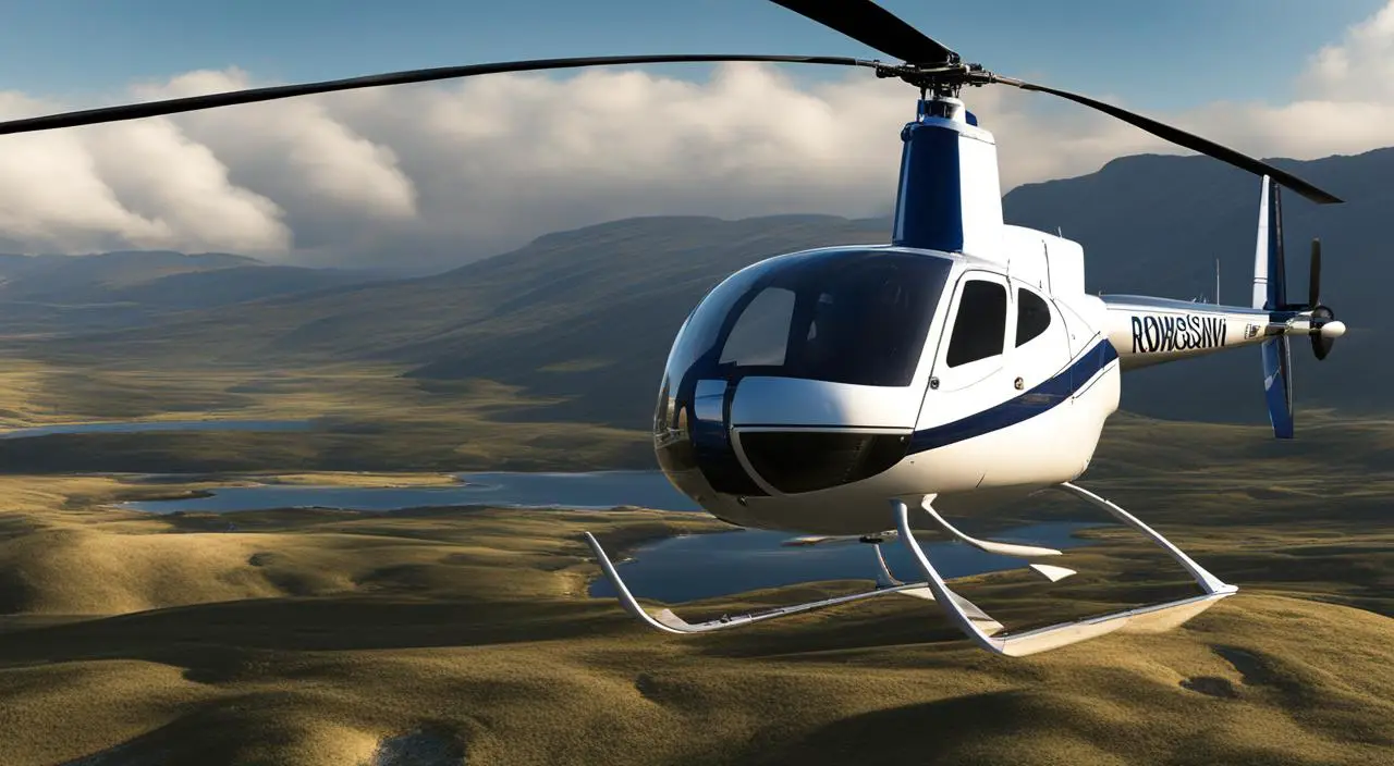 Robinson R22 helicopter