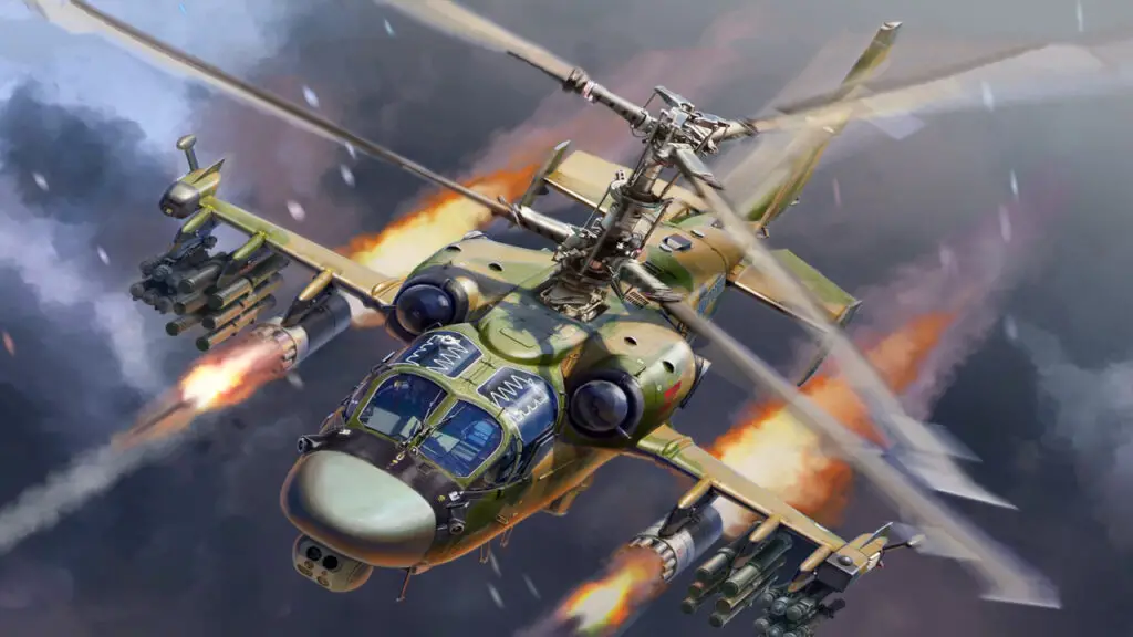 Helicopter Ka-52