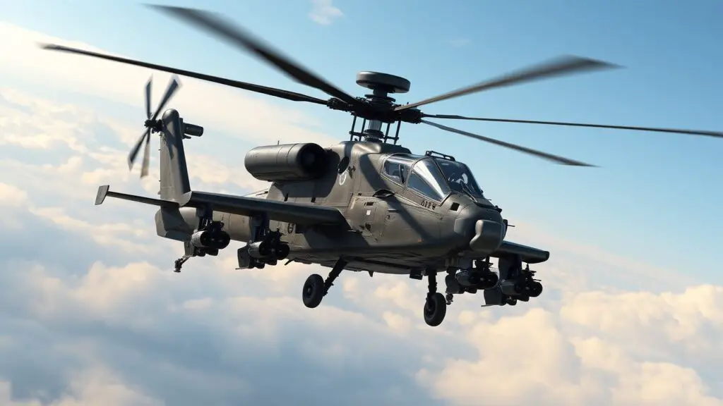 The Boeing AH-64 Apache Attack Helicopter