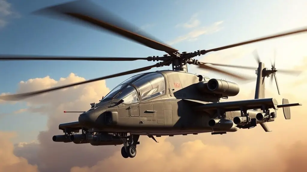 The Boeing AH-64 Apache Attack Helicopter