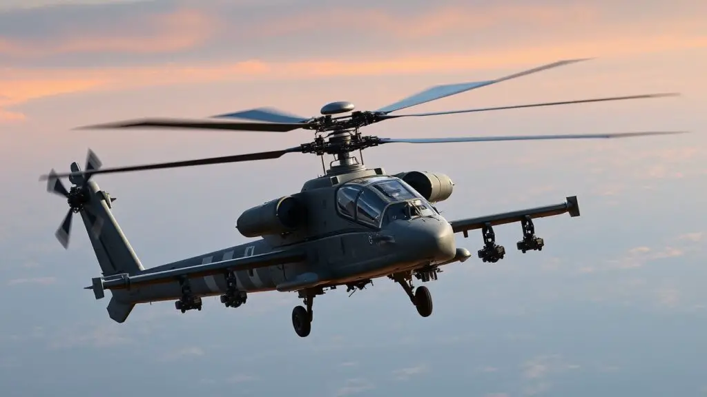The Boeing AH-64 Apache Attack Helicopter