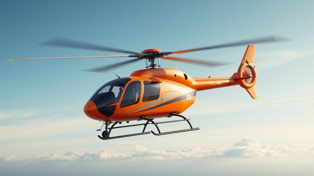 Electric helicopter plan
