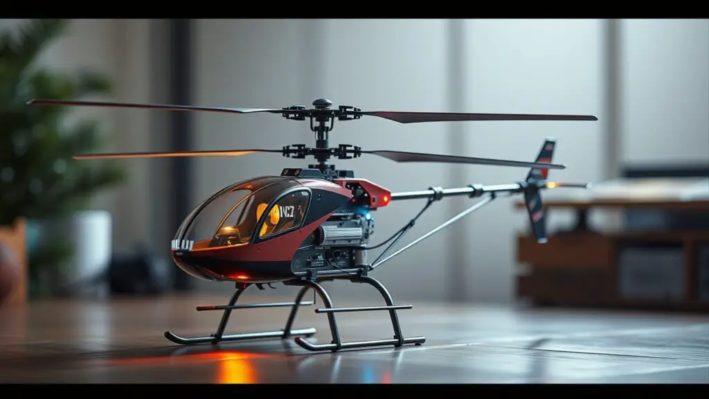 Homemade electric helicopter