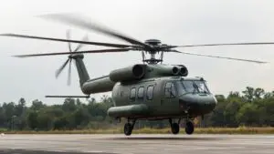 Military Helicopter Flying