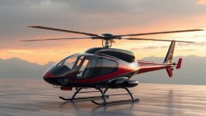 Electric helicopter plan