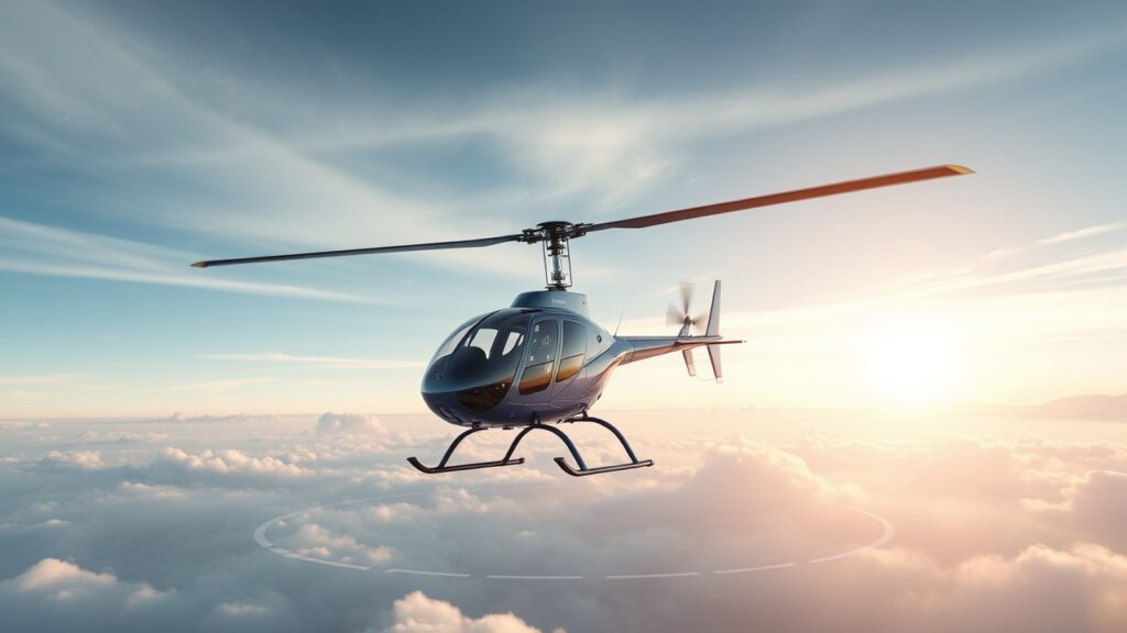 Electric helicopter plan