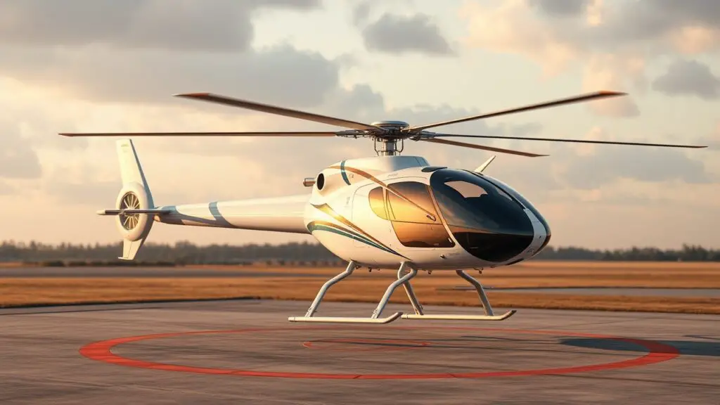 Electric helicopter plan