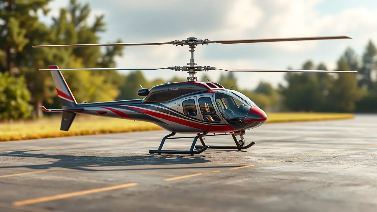 Coaxial Helicopter Model