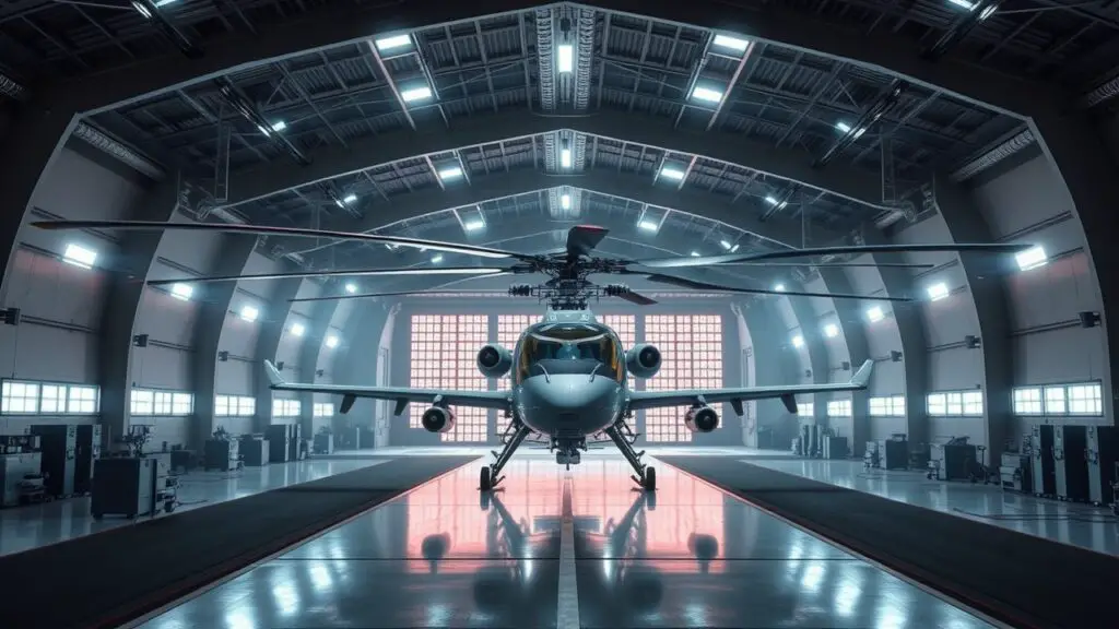The Future of Electric Helicopter Hangar