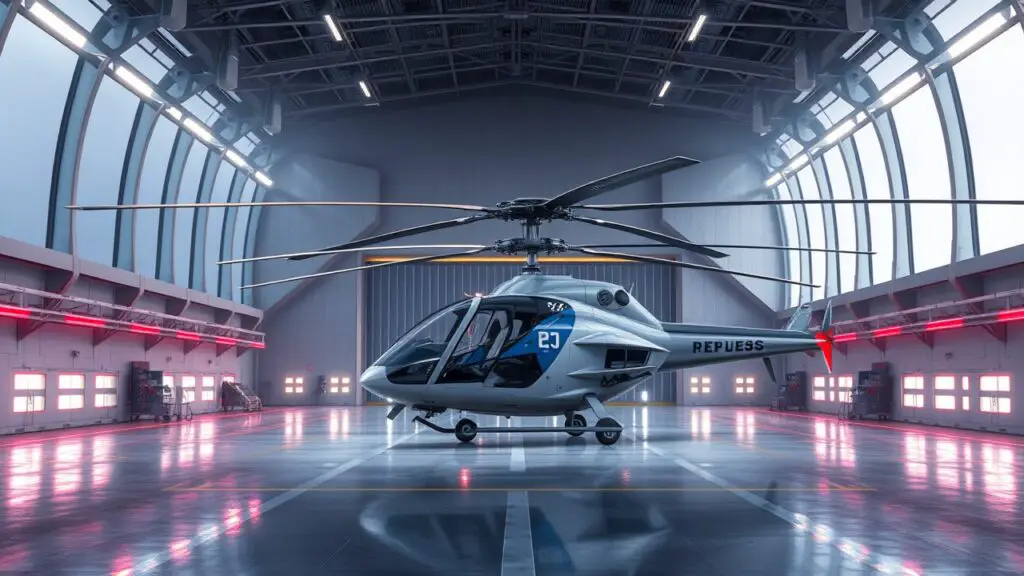 The Future of Electric Helicopter Hangar