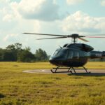 Observation Helicopter Landing