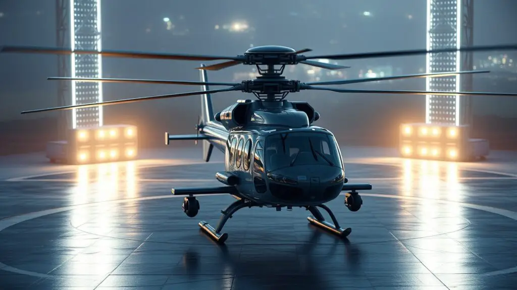 Observation Helicopter Landing