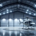Electric Helicopter Hangar
