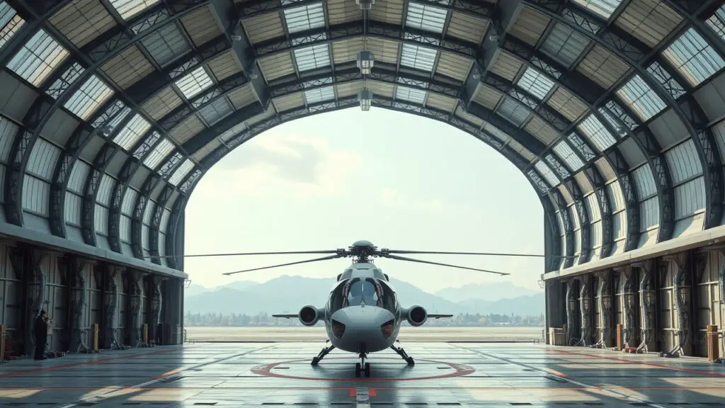 The Future of Electric Helicopter Hangar