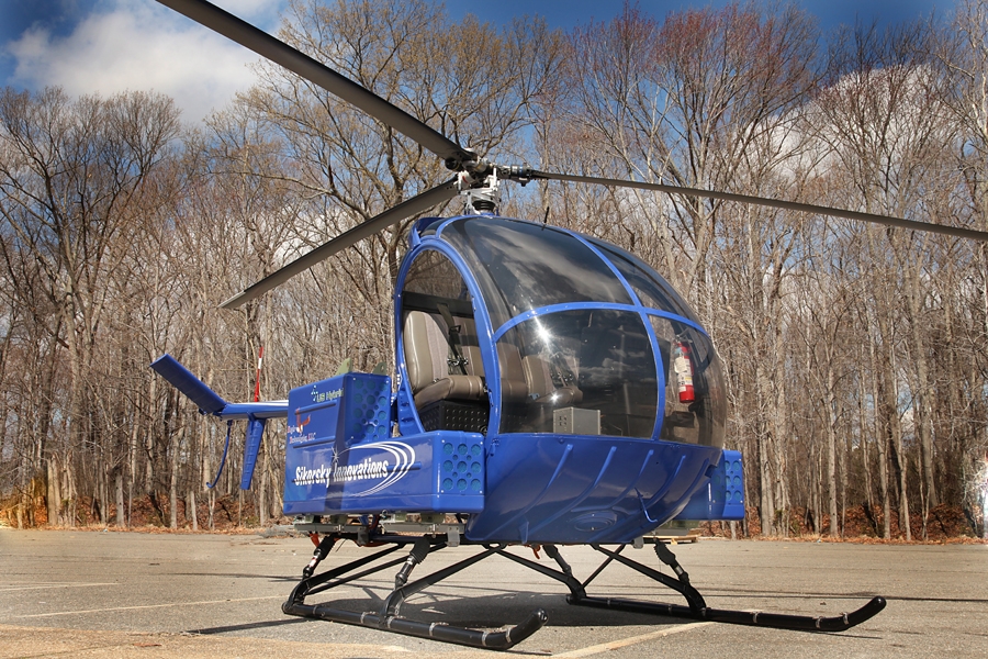 Electric Manned Helicopter